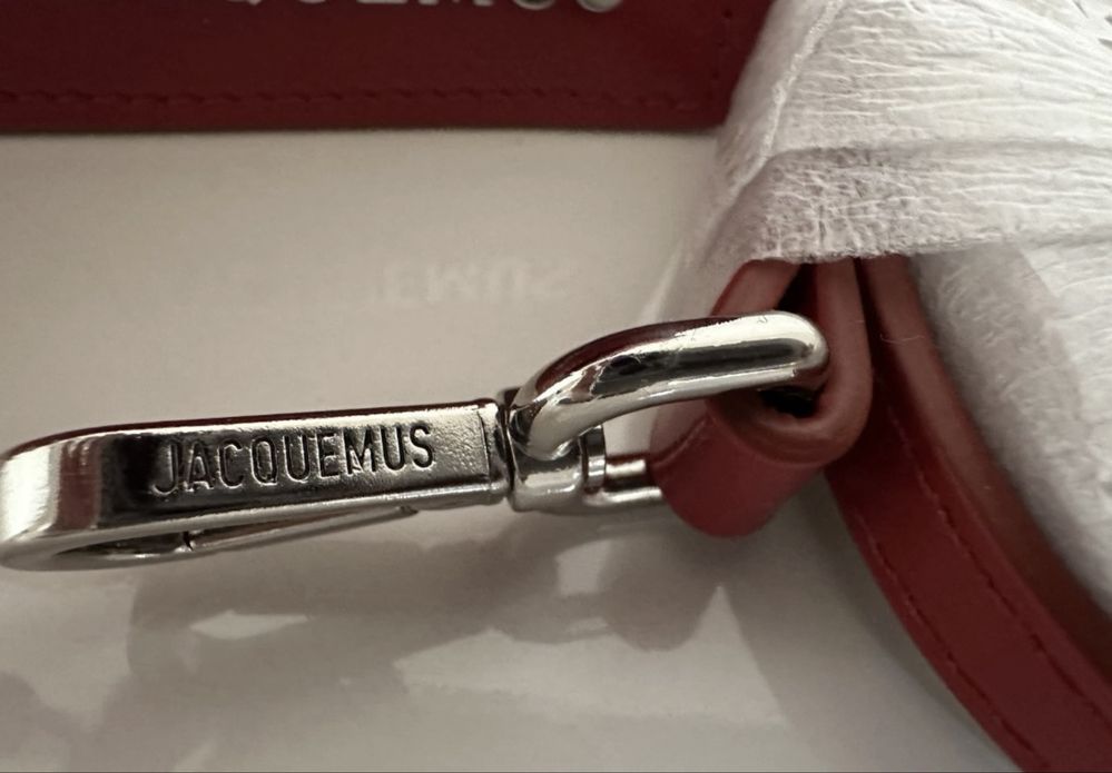 Jacquemus Le Grand Bambino сумка красная Оригинал