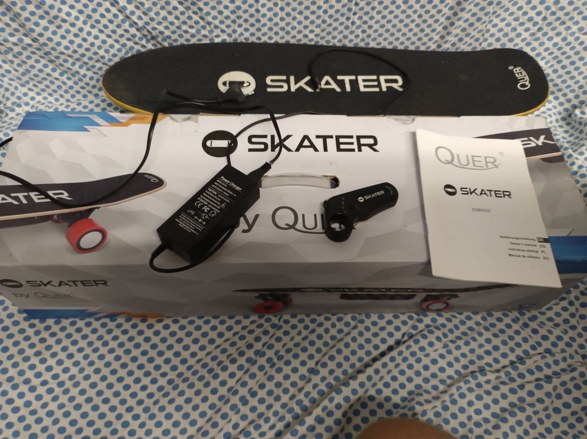 Deskorolka elektryczna quer skater