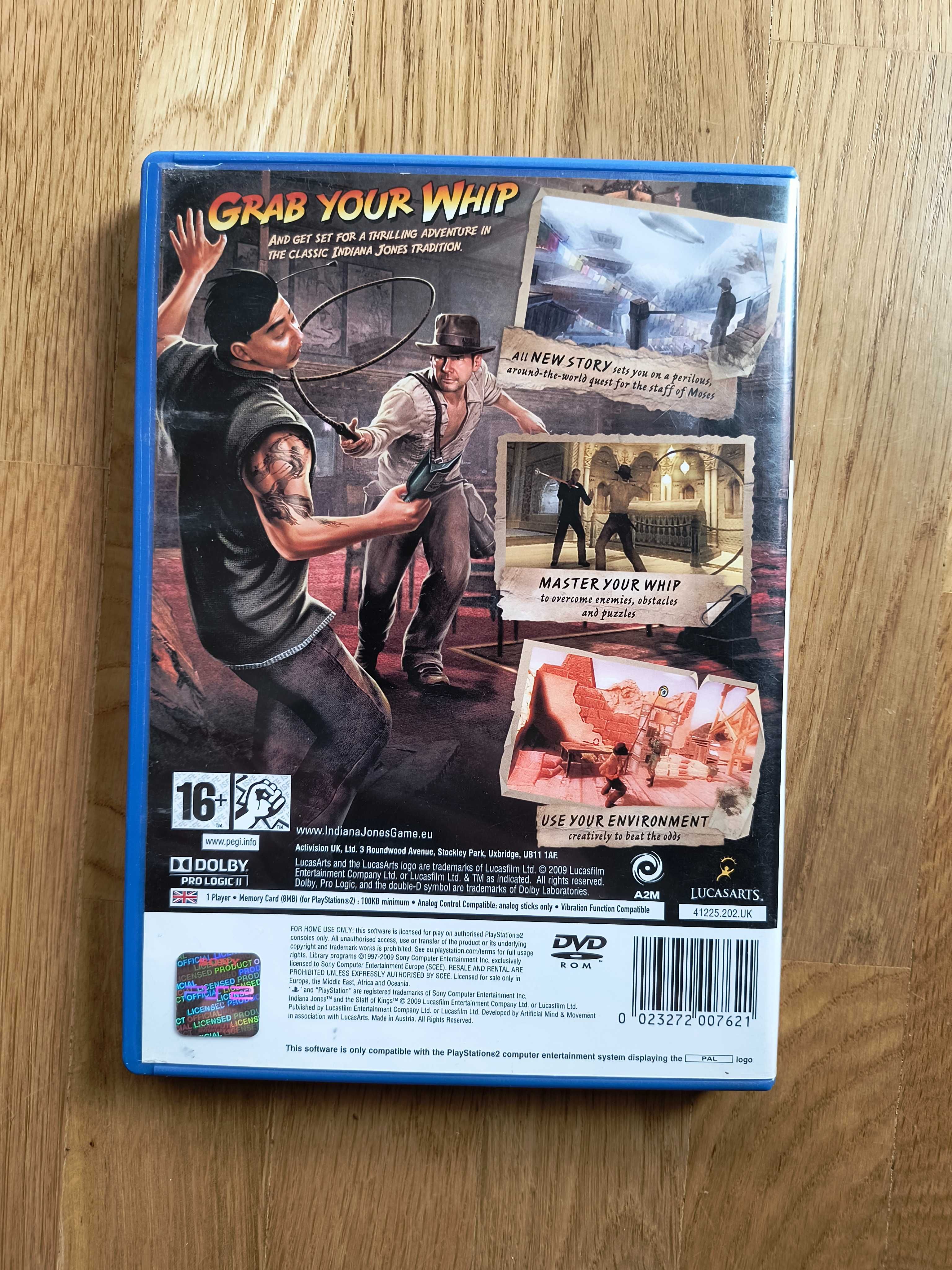 PS2 gra Indiana Jones and the Staff of Kings