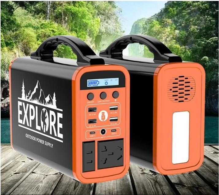 Портативная зарядная станция 300 Вт, 220 В