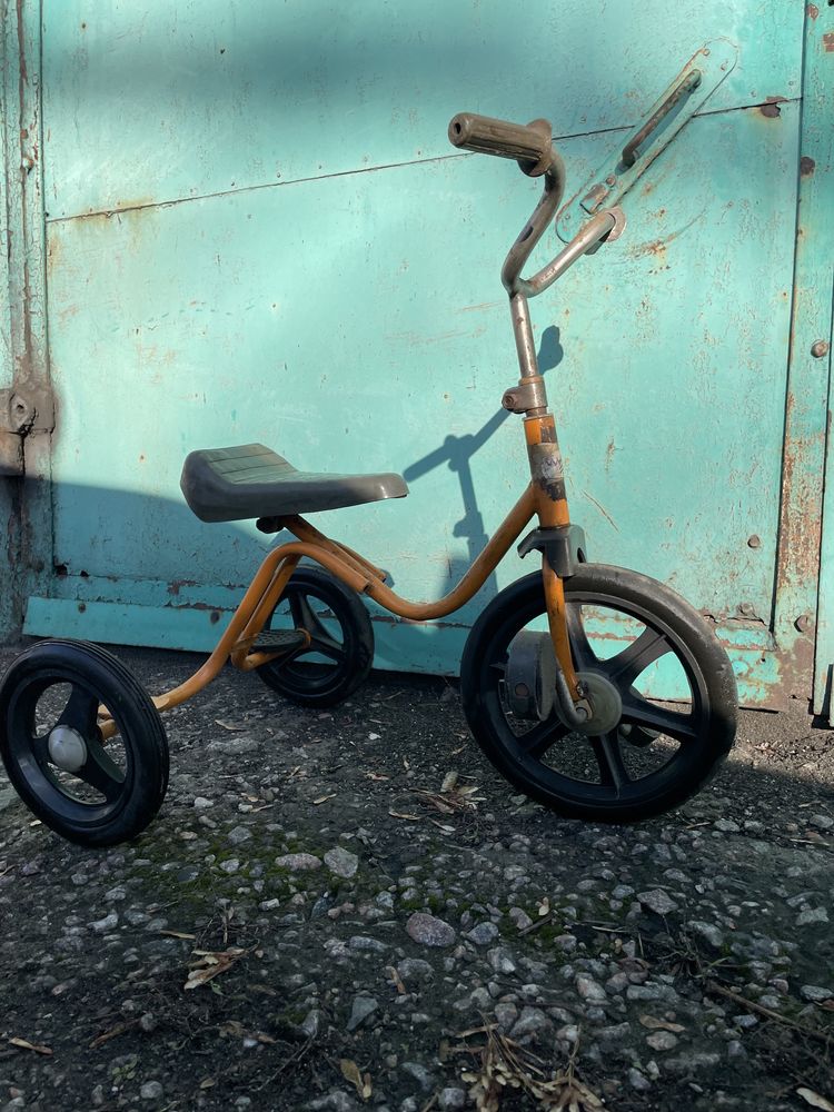 Детский Ретро Трех-колесный велосипед СССР
