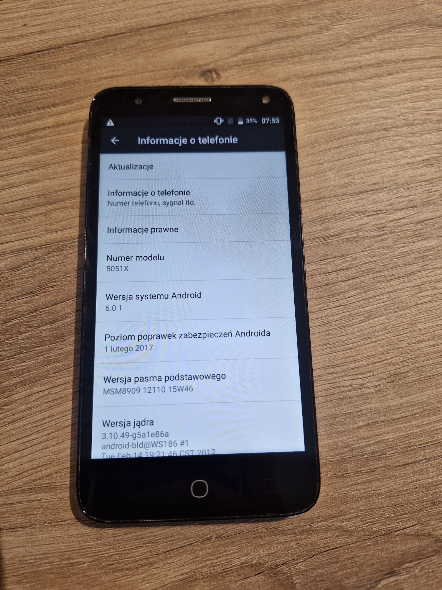 Alcatel Pop 4 (5051X) smartphone android