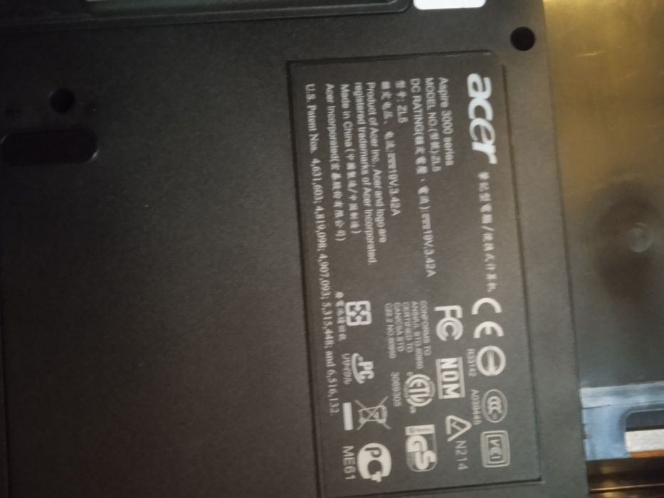 PC portátil " Acer Aspire 3000"