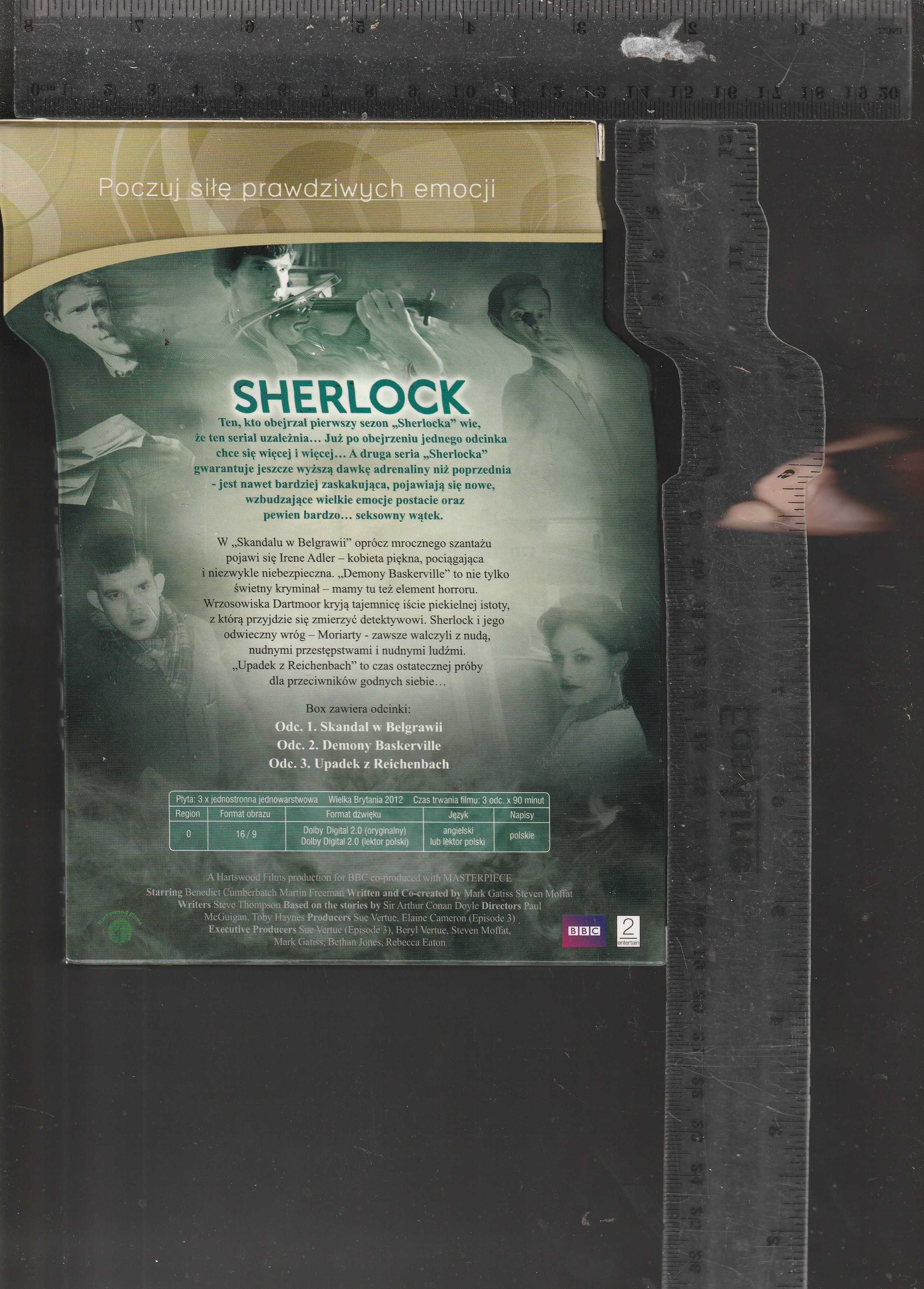 Sherlock Seria 2 Box 3 DVD