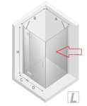 kabina prysznicowa New Renoma Black 90x195  6mm Active shield Łódź