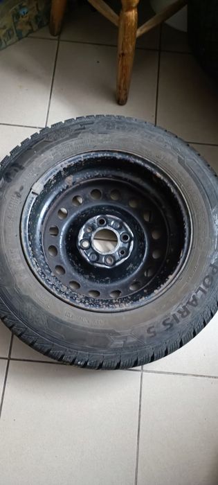 Koła zimowe fiat panda opony Barum Polaris 5 155/80 R13 - po 1 sezonie