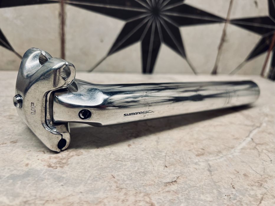 Przepiękna sztyca Shimano 600 Tricolor 27,0mm Ultegra