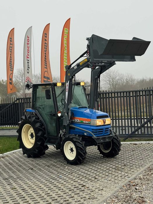 ISEKI TG33,33hp,HI-speed,KABINA,KLIMA, Wspom,Rewers,Zarejs,4X4,TUR,4w1