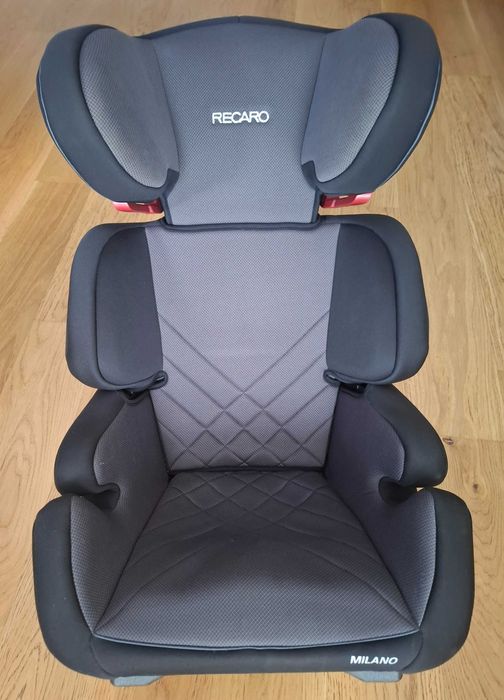 Fotelik samochodowy RECARO Milano dla dziecka od 15 do 32 kg.