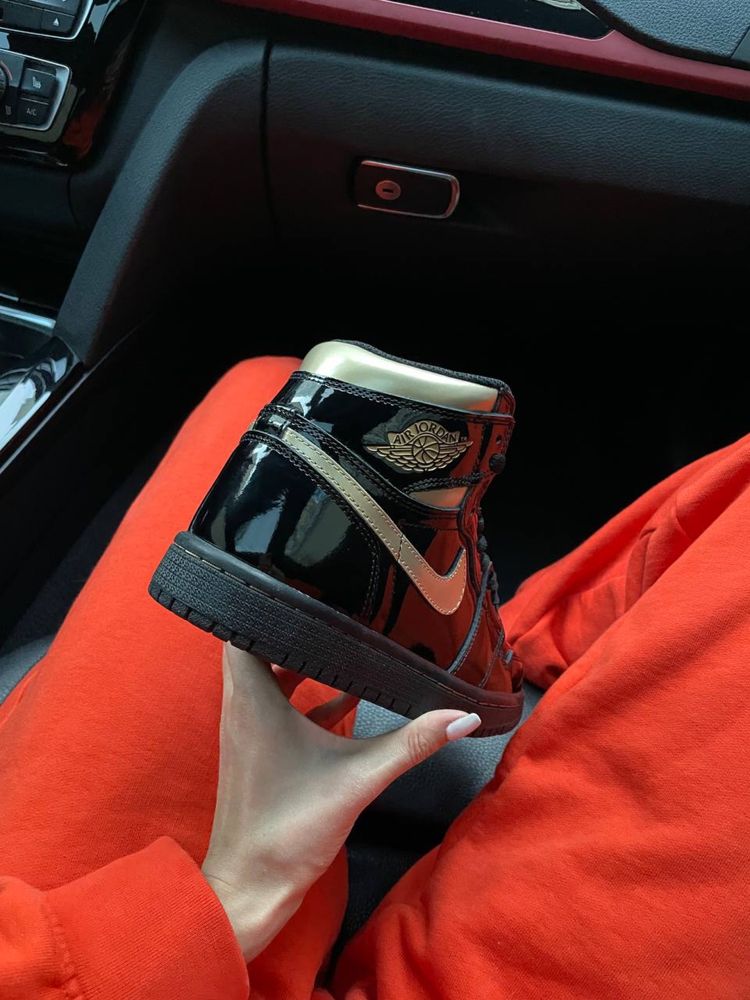 Buty Nike Air Jordan 1 Retro High Black Metallic 36-40 damskie trampki