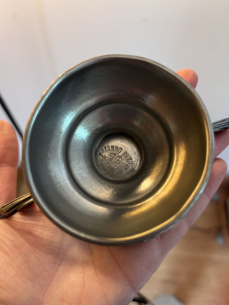 Conjunto peças estanho