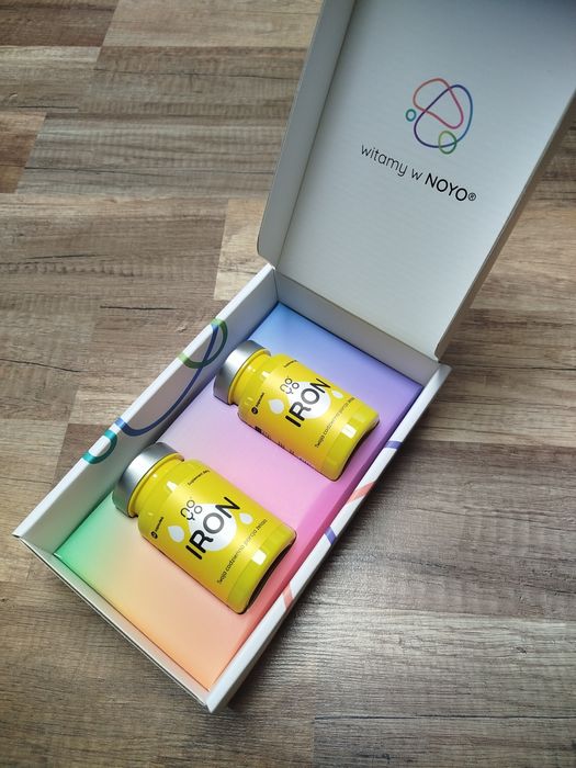 Noyo pharm Iron suplement diety żelazo + witamina C
