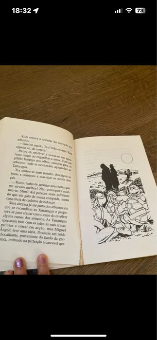 Livro antigo ninja