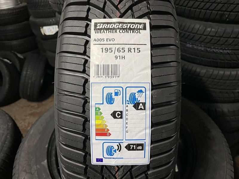 195/65R15 Bridgestone całoroczne 1szt Para Montaż Gratis N154