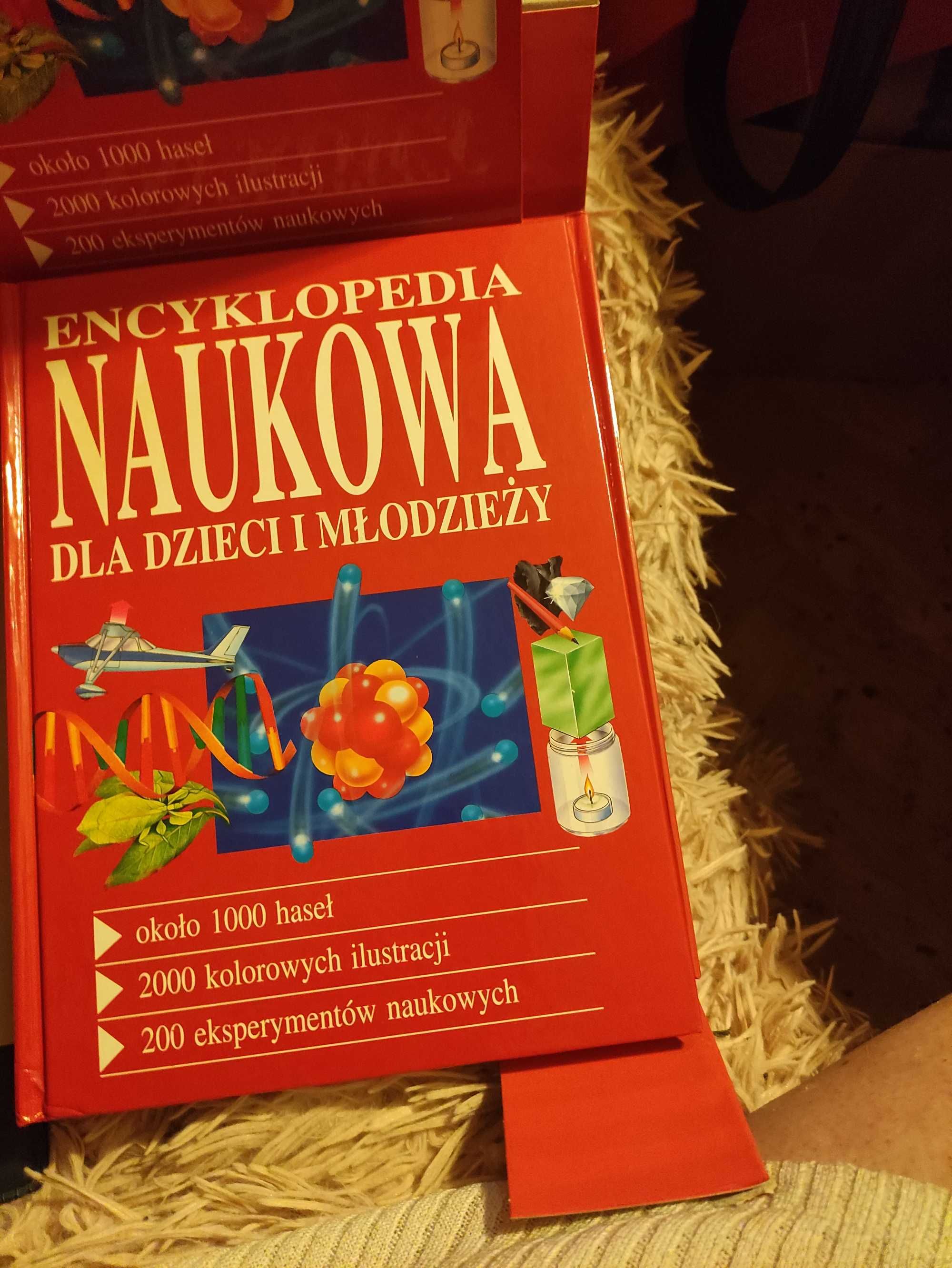 Encyklopedia naukowa dla dzieci 5 tomów. Muza SA rok 2001