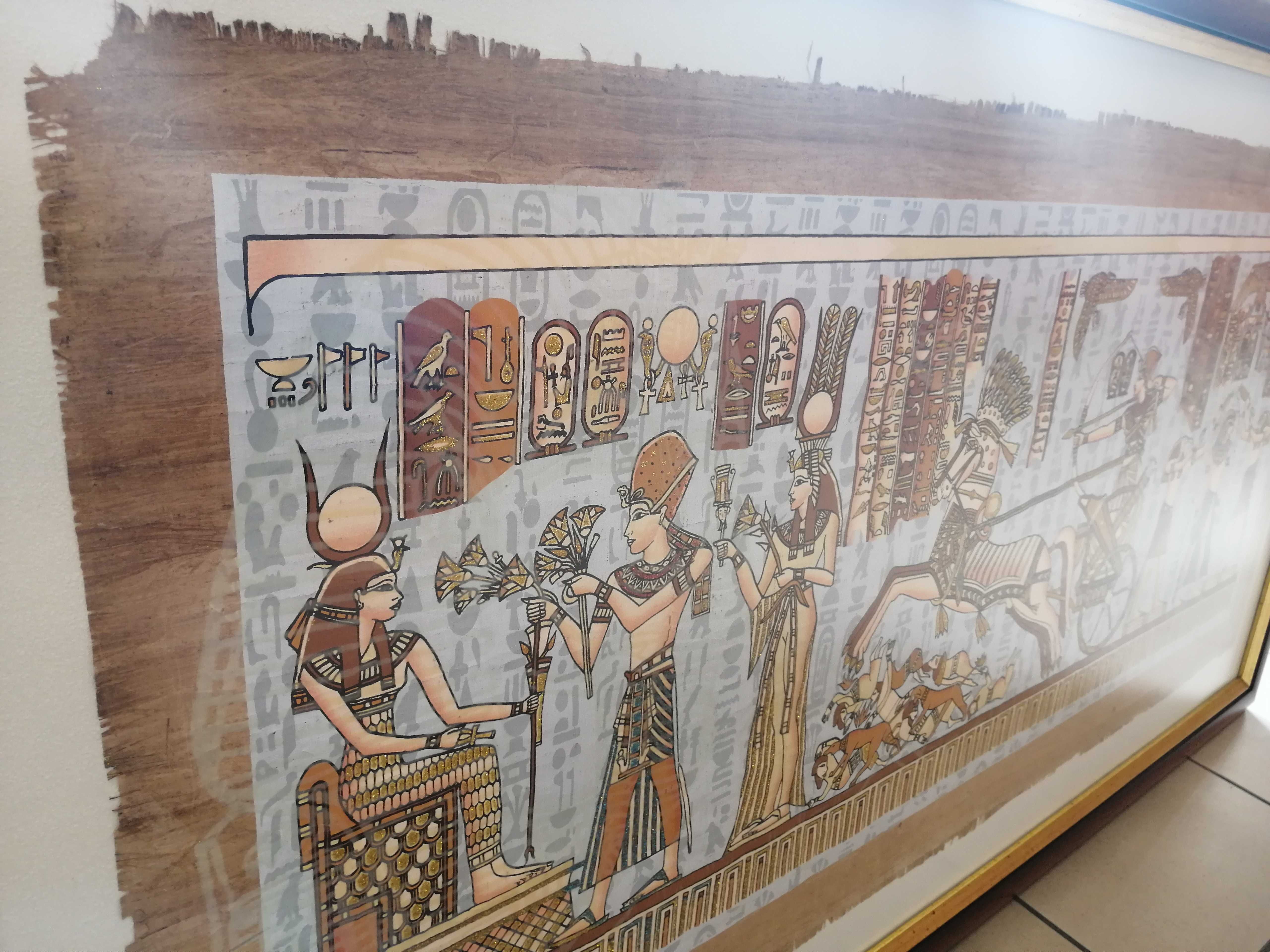 Papirus EGIPT obraz DUŻY 110x60