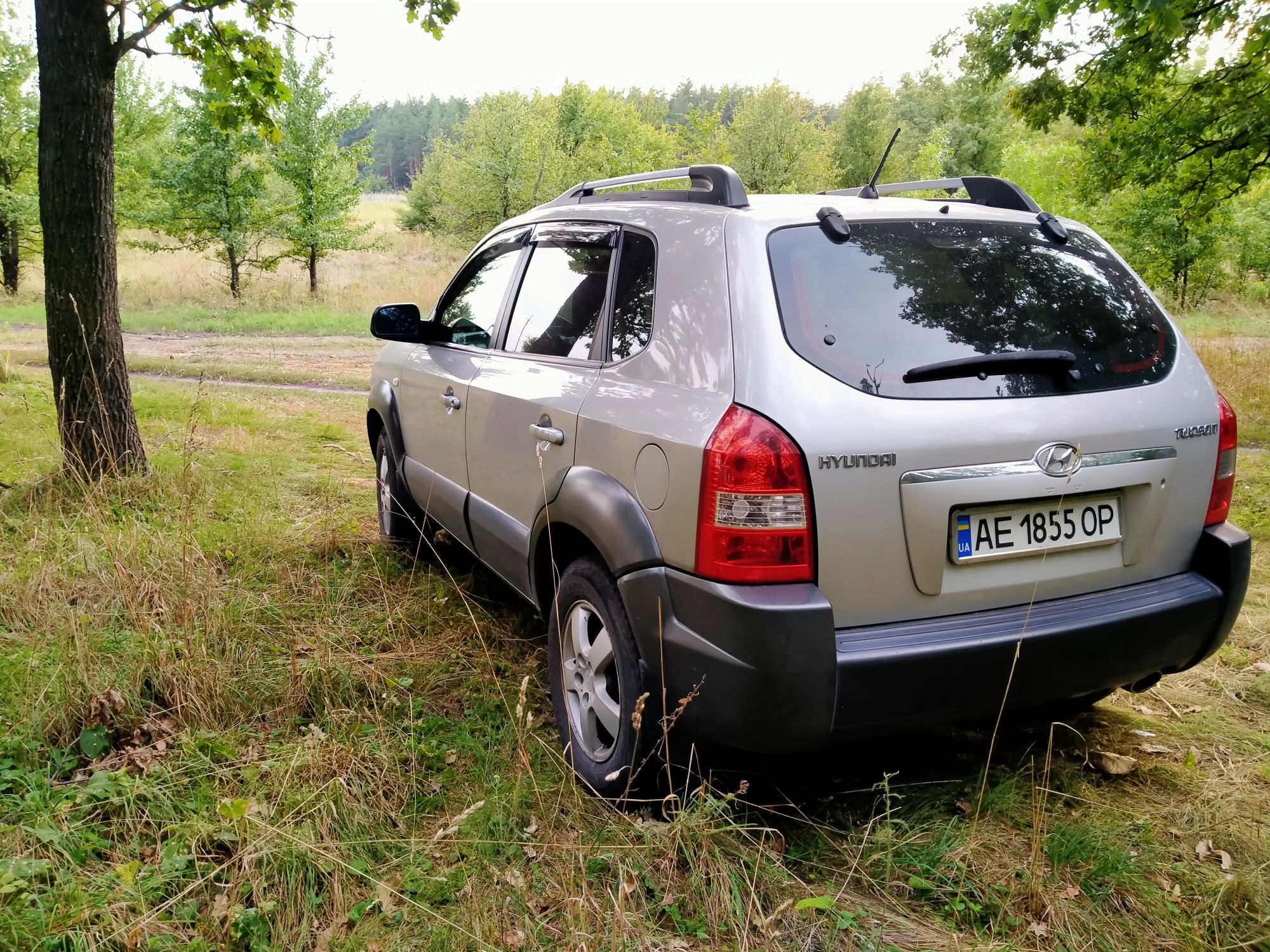 Hyundai Tucson 2007 год выпуска.