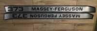 Massey Fergusson 373 S naklejki na maskę