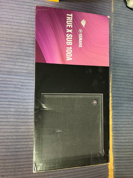 Subwoofer Yamaha True X Sub 100A - novo em caixa fechada