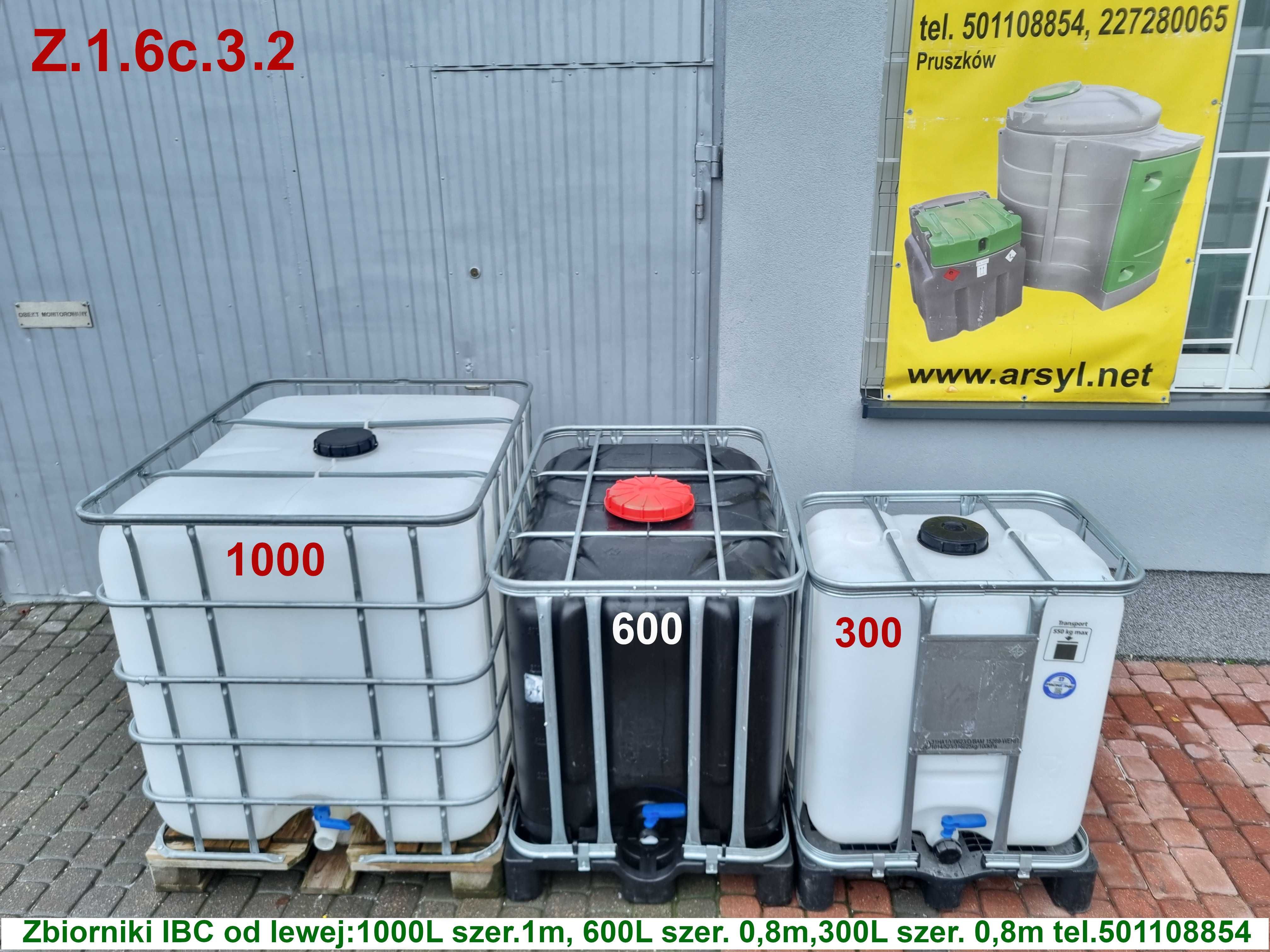 Zbiornik 1000 l Mauzer 1000 l pojemnik IBC