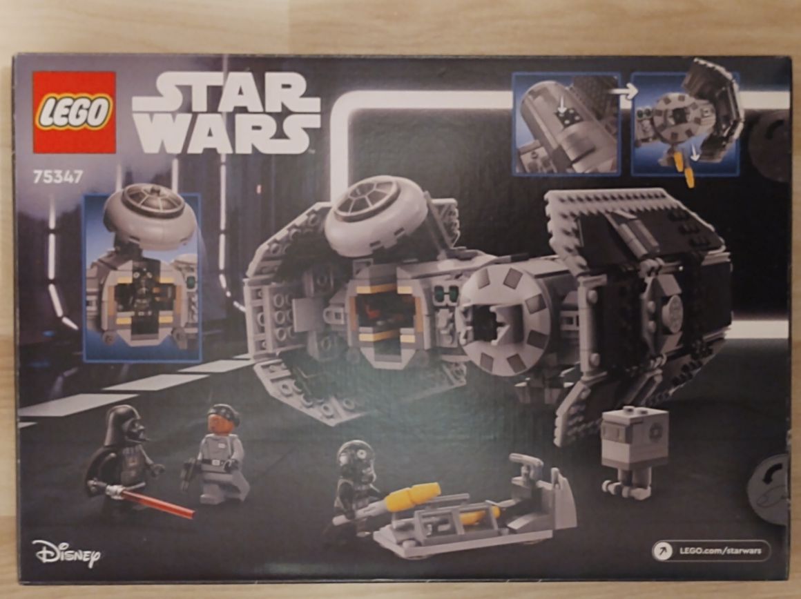 Nowe LEGO Star Wars 75347 Bombowiec TIE nowy