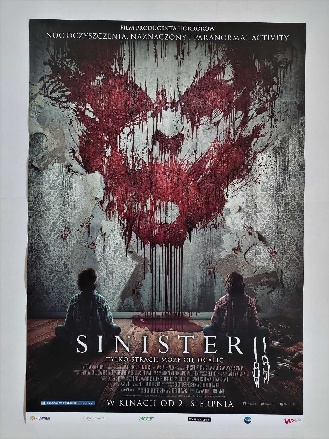 Plakat filmowy oryginalny - Sinister 2