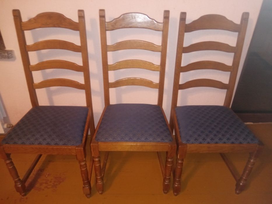 Krzesła dębowe  6 szt