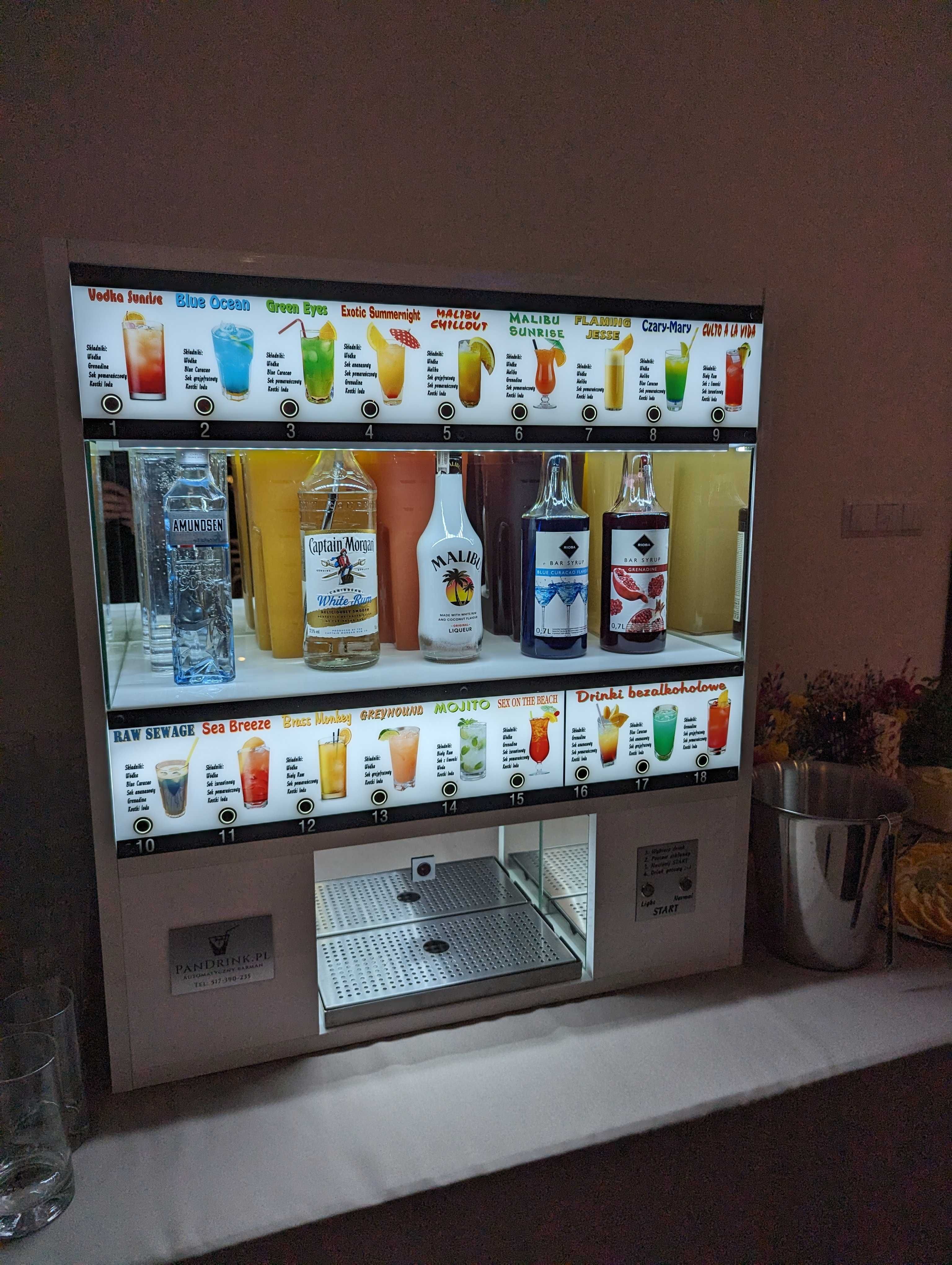 Barmix Drinkbar - automatyczny barman na wesele i imprezy