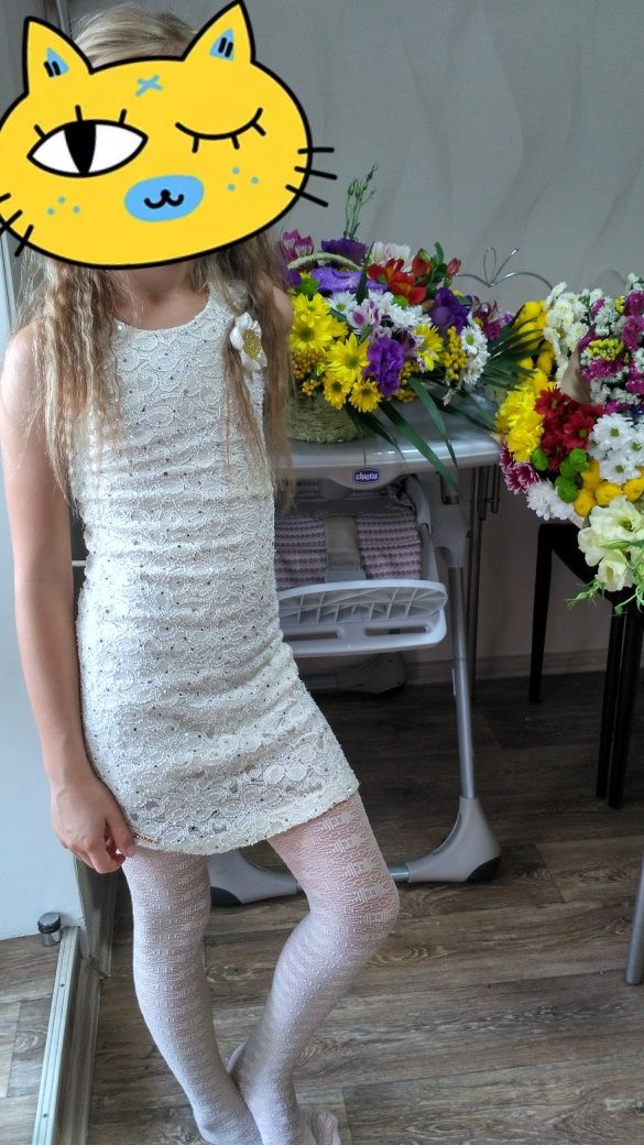Нарядное платье для девочки
