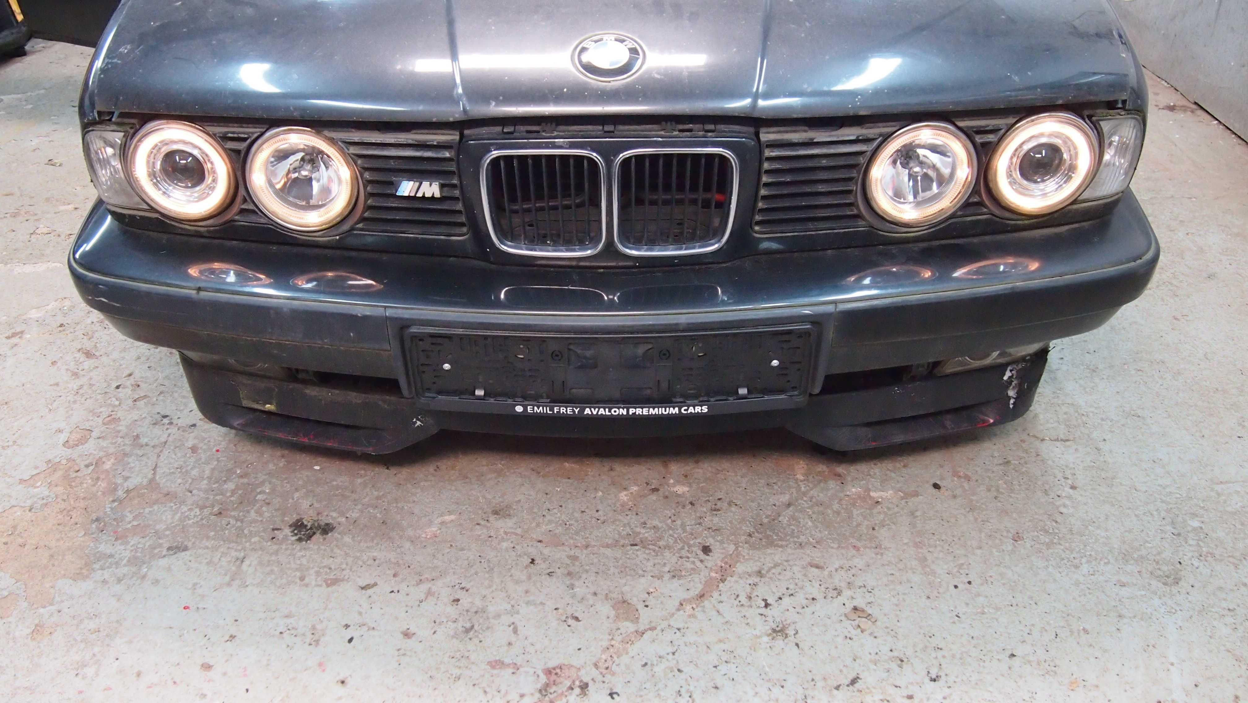 BMW E34 Lampy przód Kierunkowskazy ringi soczewka Tuning