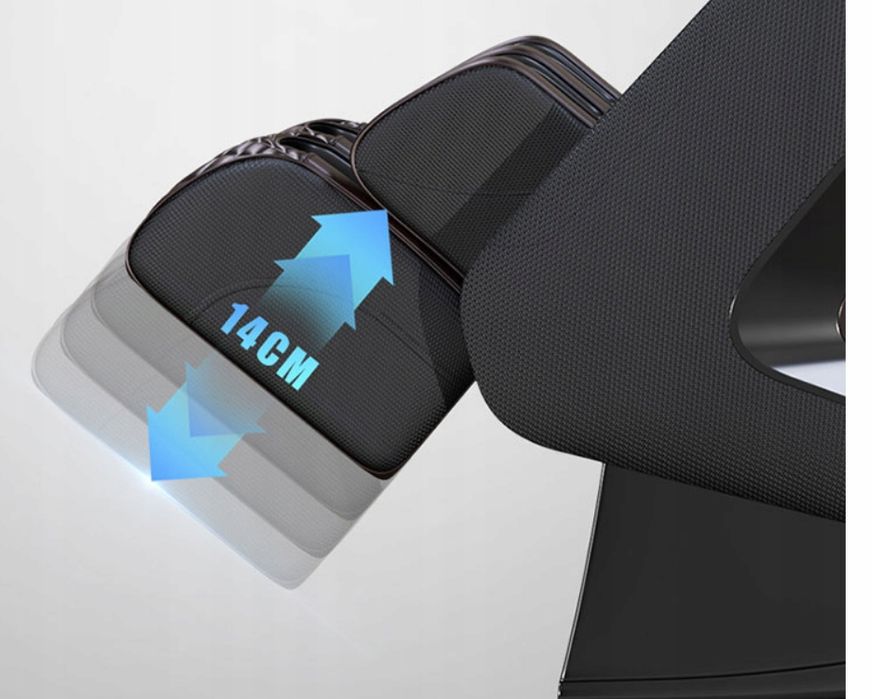 Fotel masujący Shiatsu rozkładany z grzaniem SL