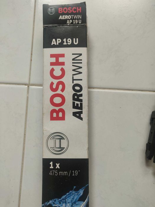 Filtro Ar BMW (Bosch) e escovas Bosch Aerotwin AP19 U e AP24 U