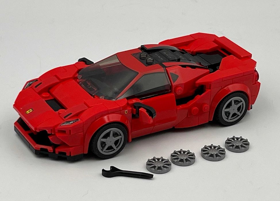 Lego Speed Champions 76895 Ferrari F8 Tributo z instrukcją