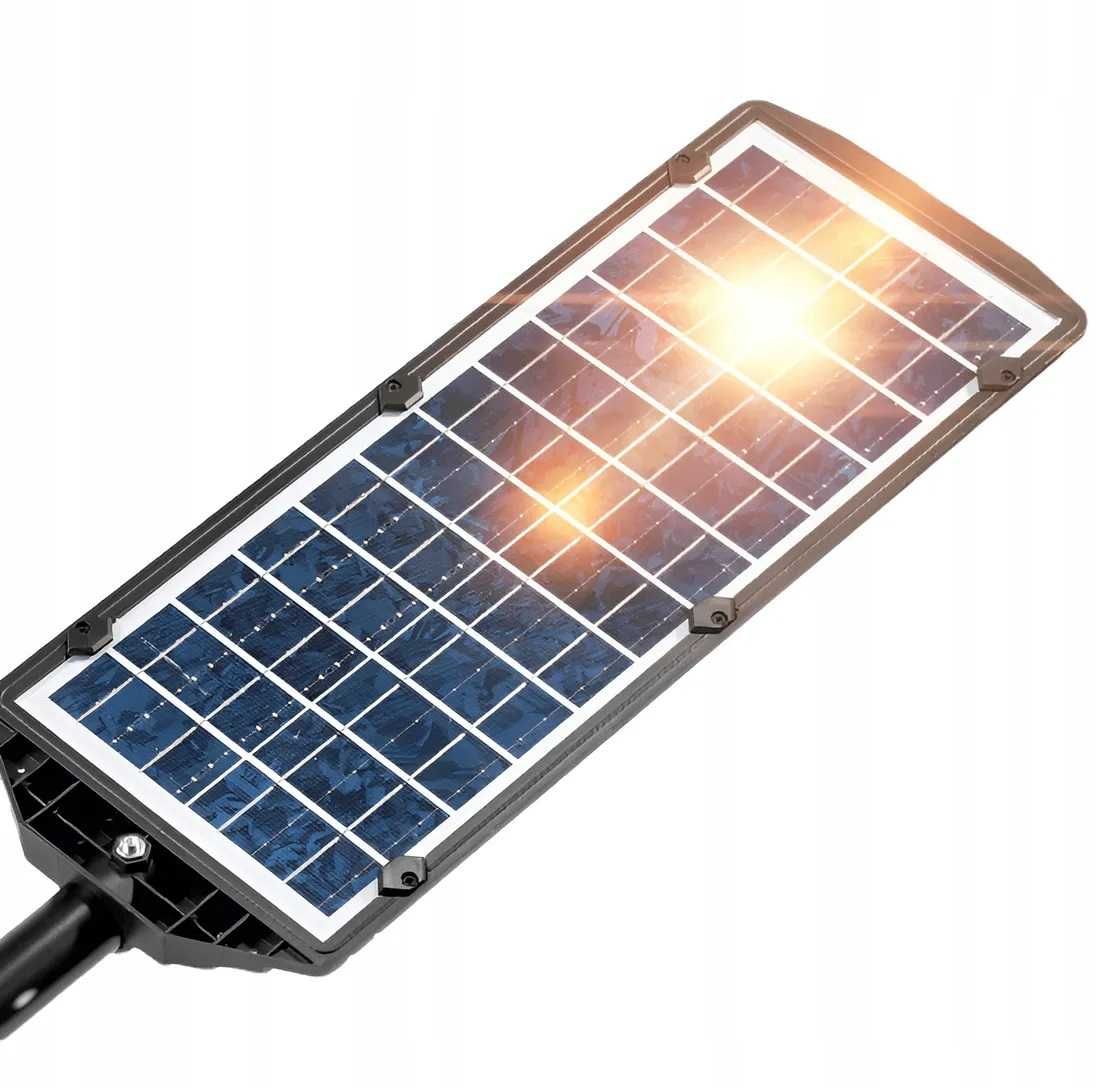 Lampa Solarna 1600W czujnik ruchu, zmierzchu +PILOT