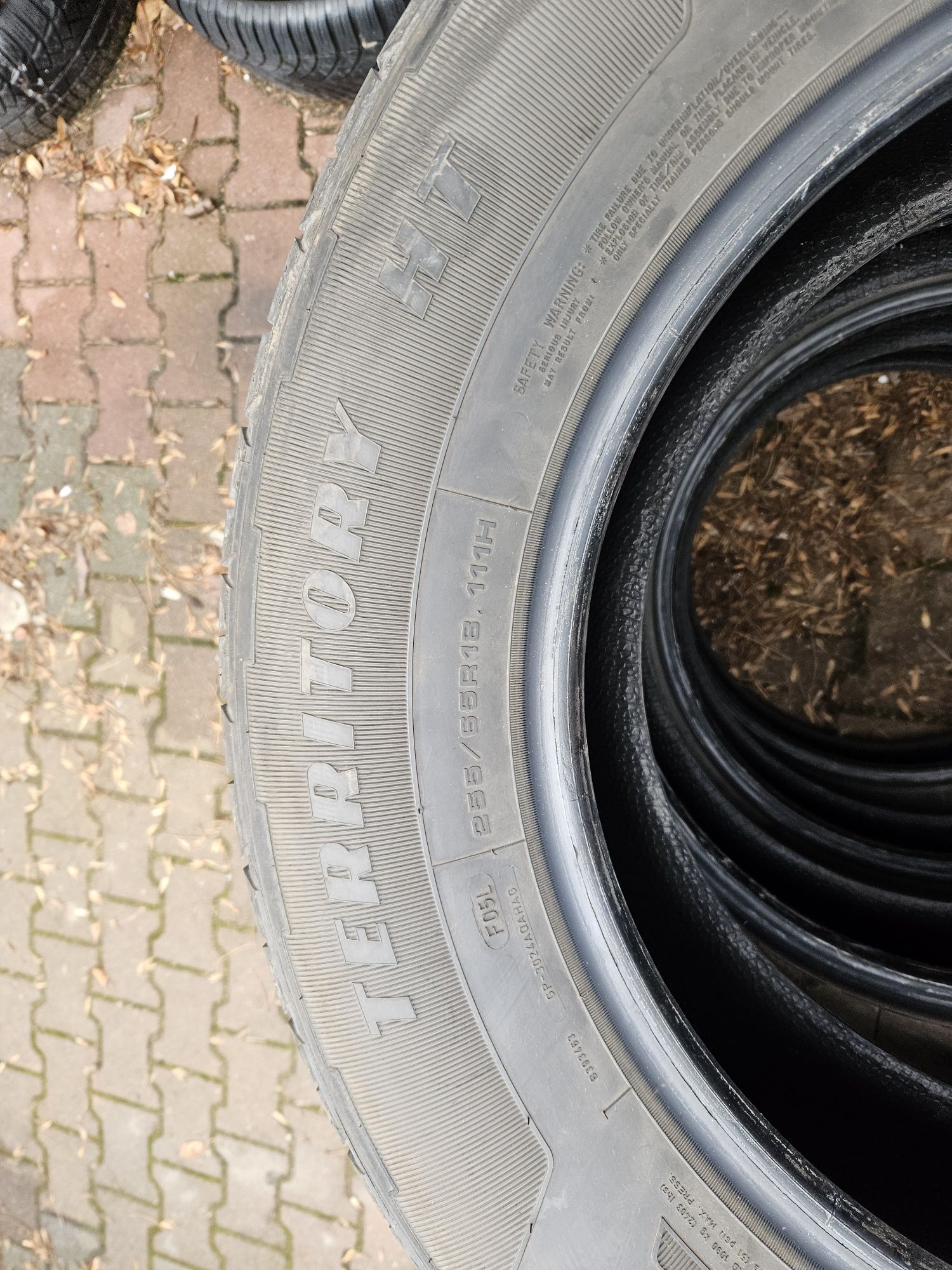 OPONY Goodyear Wrangler Territory HT 255/65R18 DOT 2024