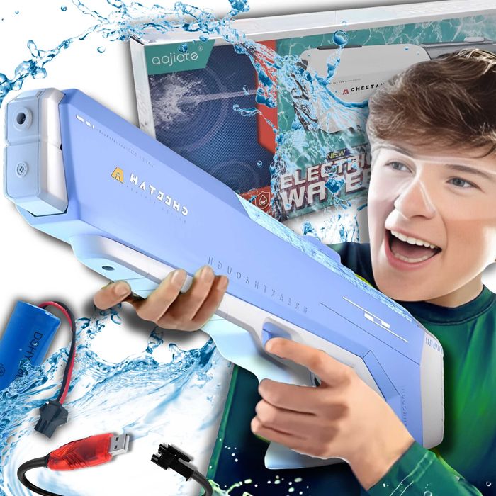 Pistolet na wodę dla dzieci automatyczny elektryczny Miotacz Cheetah