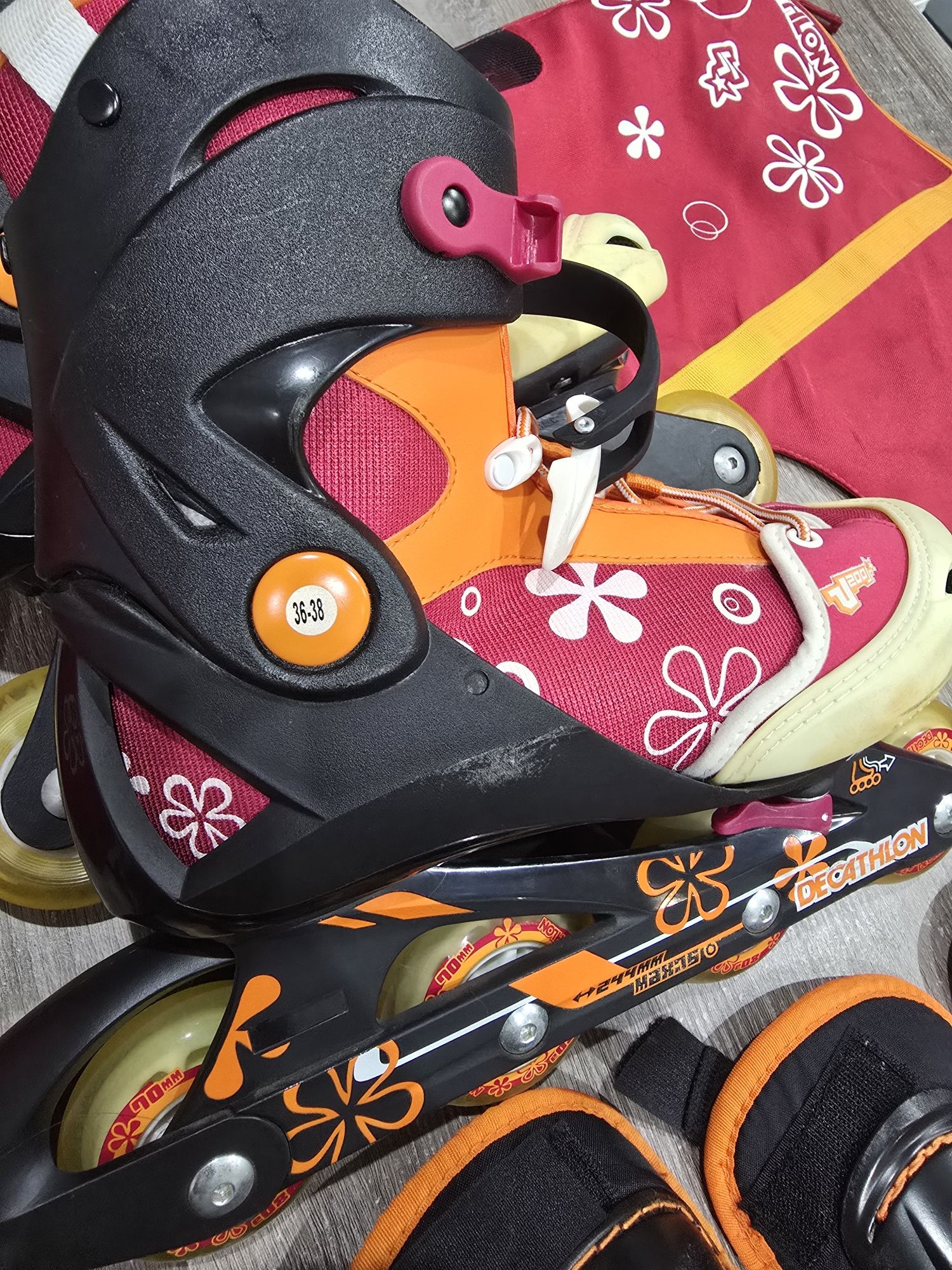 Patins em linha tamanho 36/38