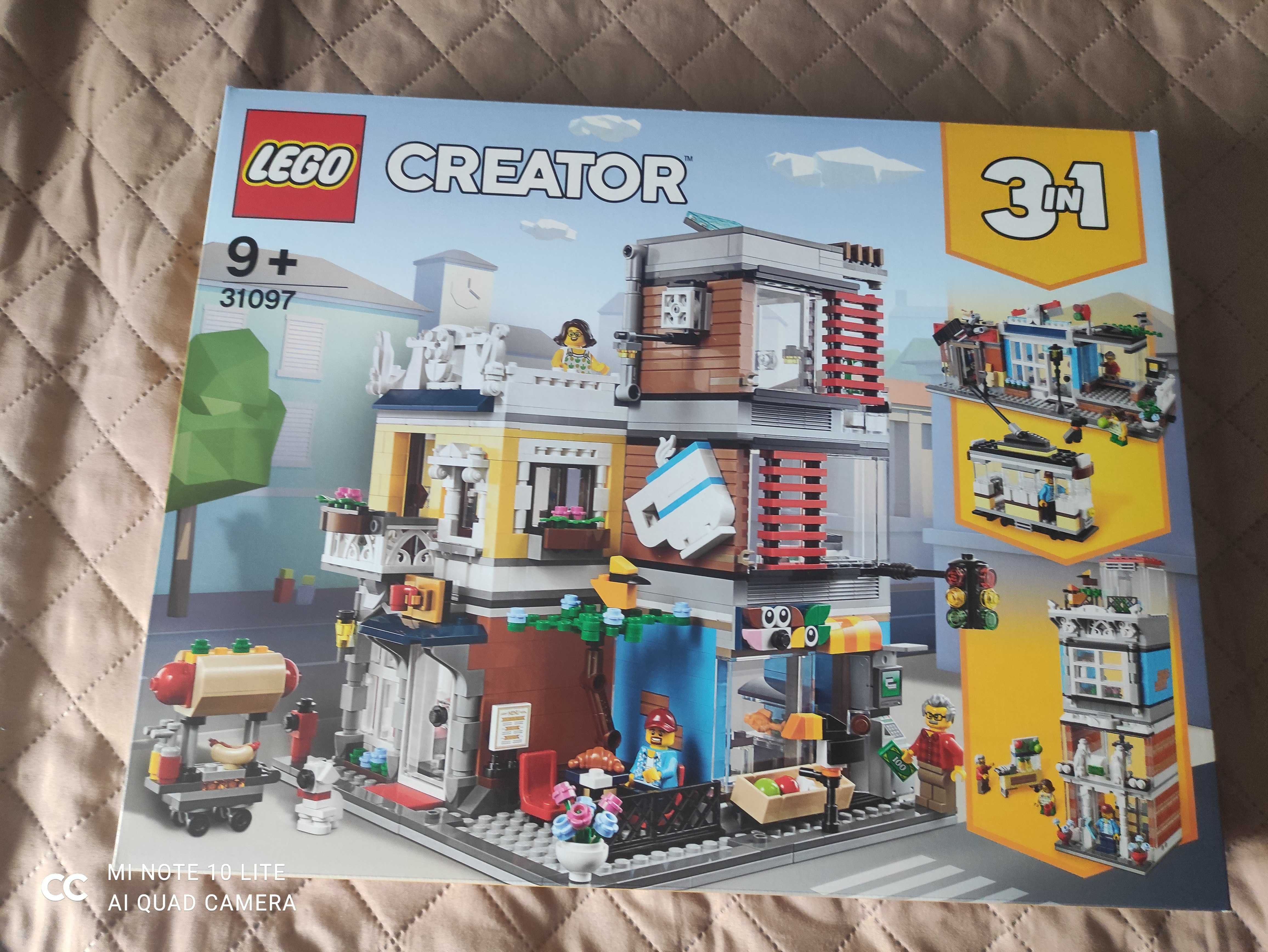 Klocki LEGO Creator 3 w 1 31097 - Sklep zoologiczny i kawiarenka