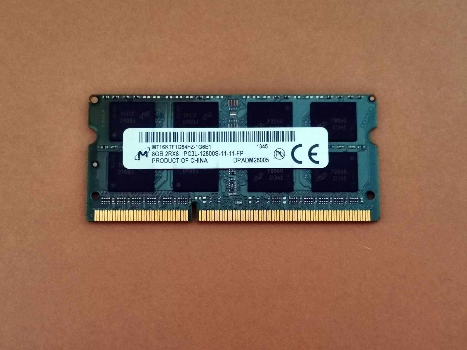 DDR3 8GB Micron 12800 L