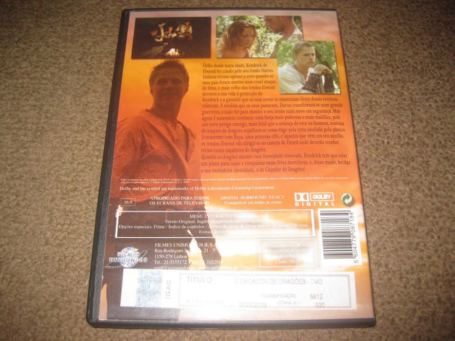 DVD "Caçador de Dragões" com Erik Denton64285966409986121