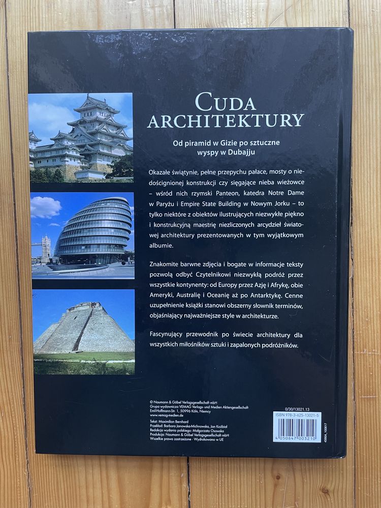 książka „Cuda architektury”