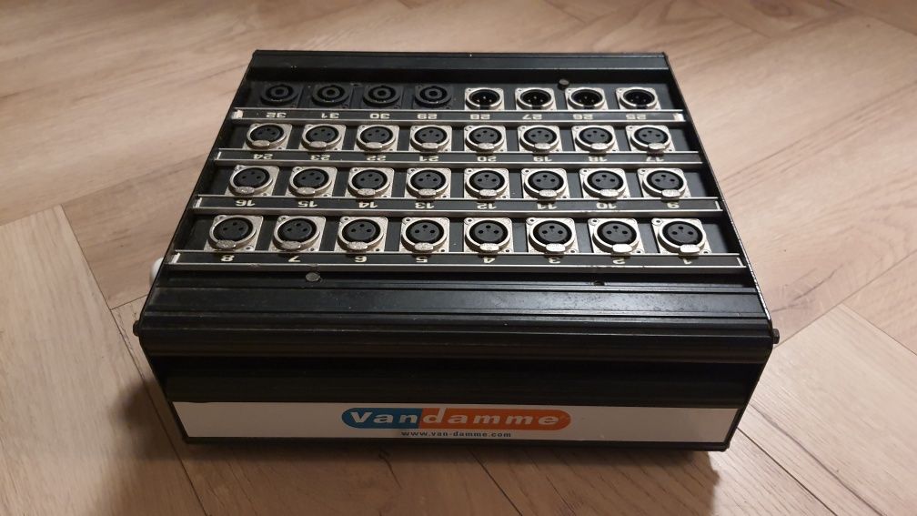 Stagebox skrzynka vandamme xlr neutrik