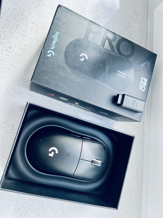 Logitech G Pro X Superlight – stan bardzo dobry! Lekka, szybka