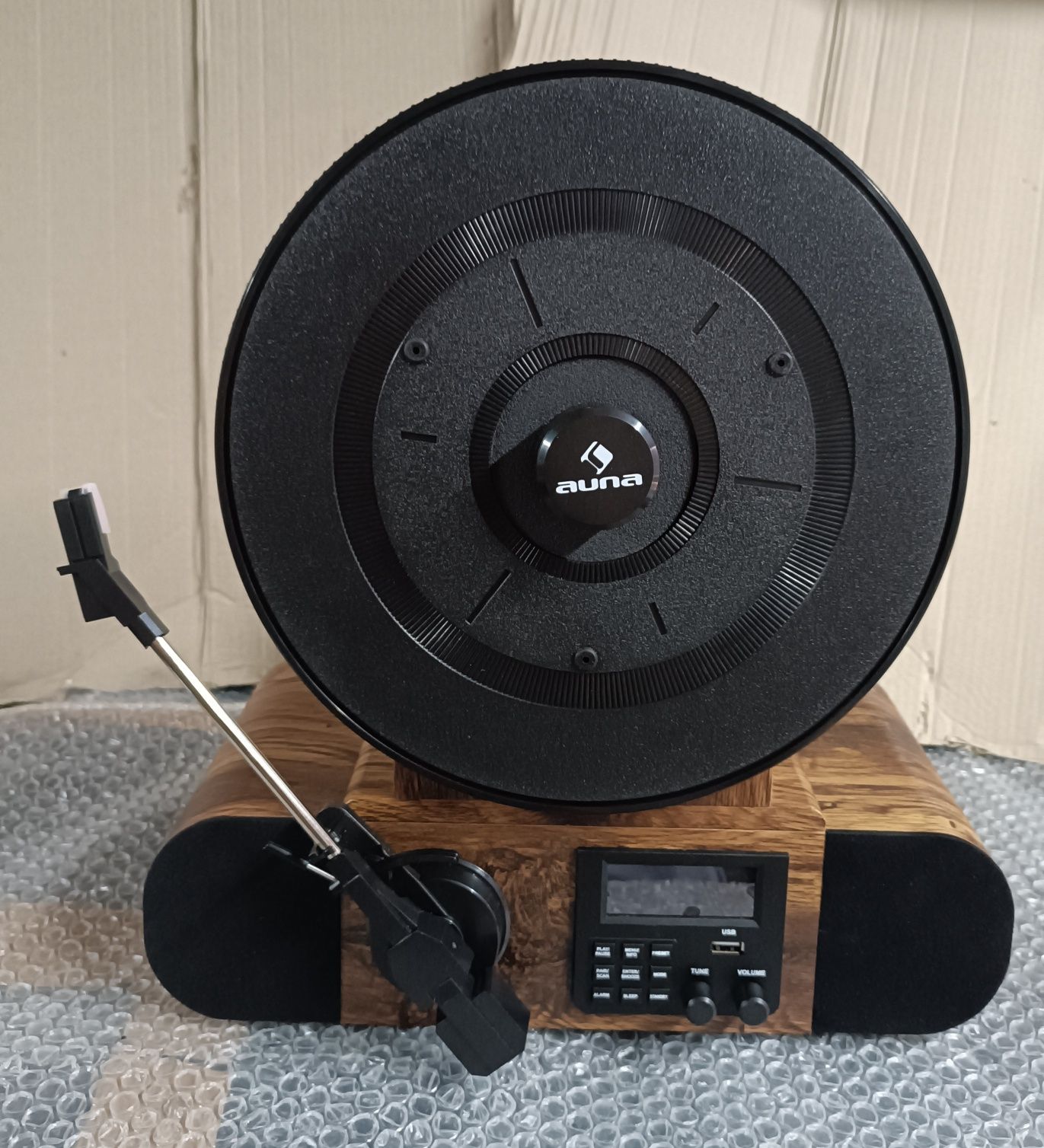 Програвач вінілу Auna Verticalo SE Retro, bt, usb, radio