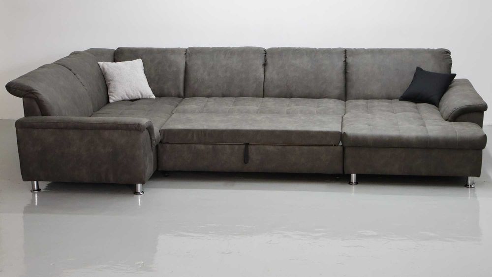 TŁP narożnik Wielkie niemieckie U funkcja spania rogówka sofa kanapa