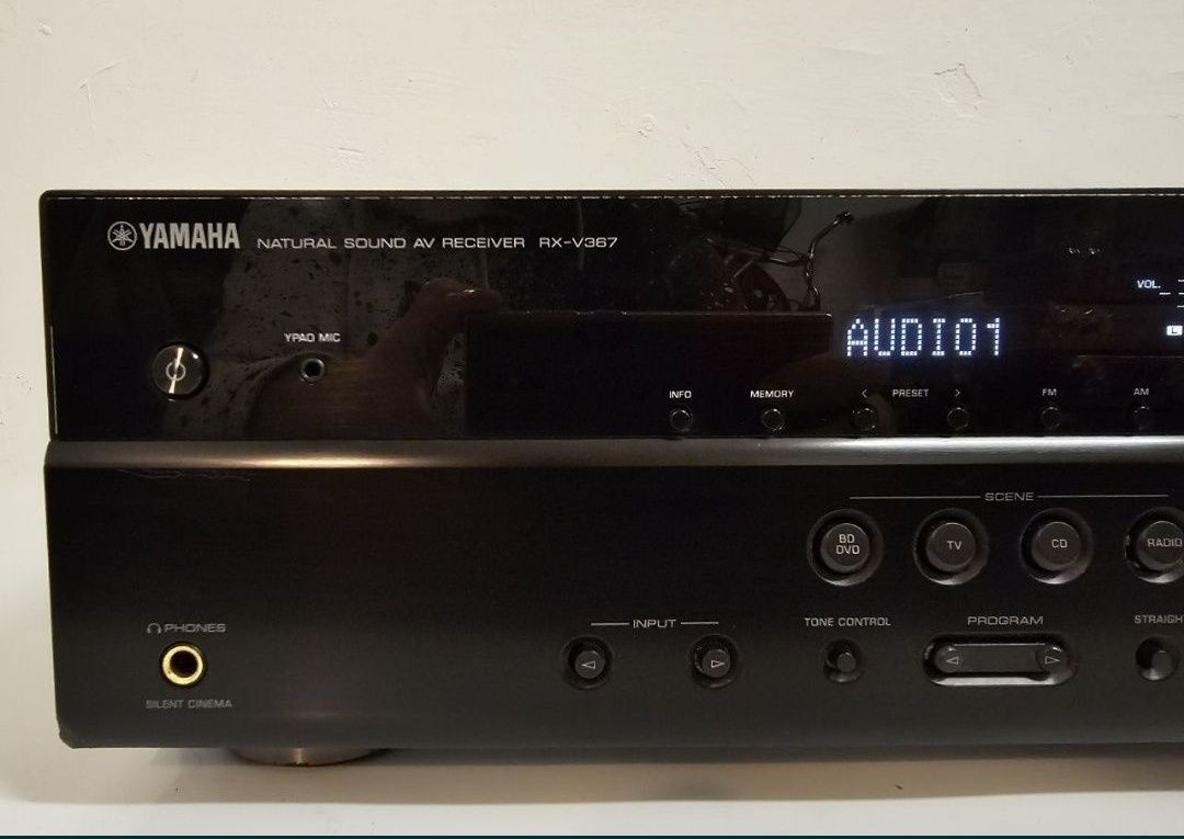5.1 Amplituner Yamaha RX-V 367, HDMI, 120 W/ kanał , 3 D