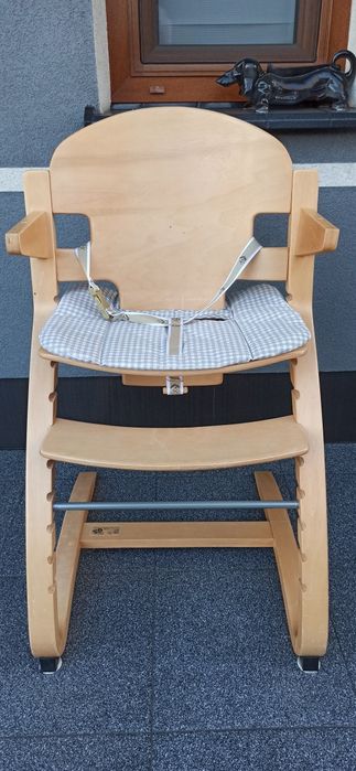 Krzesełko do karmienia Roba Move Up . drewniane