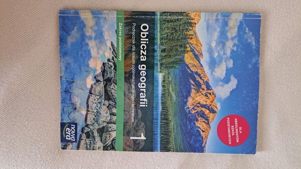 Podręcznik "Oblicza geografii 1" zakres podstawowy