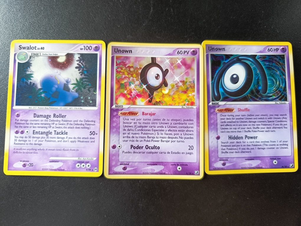 Cartas Pokémon TCG Raras