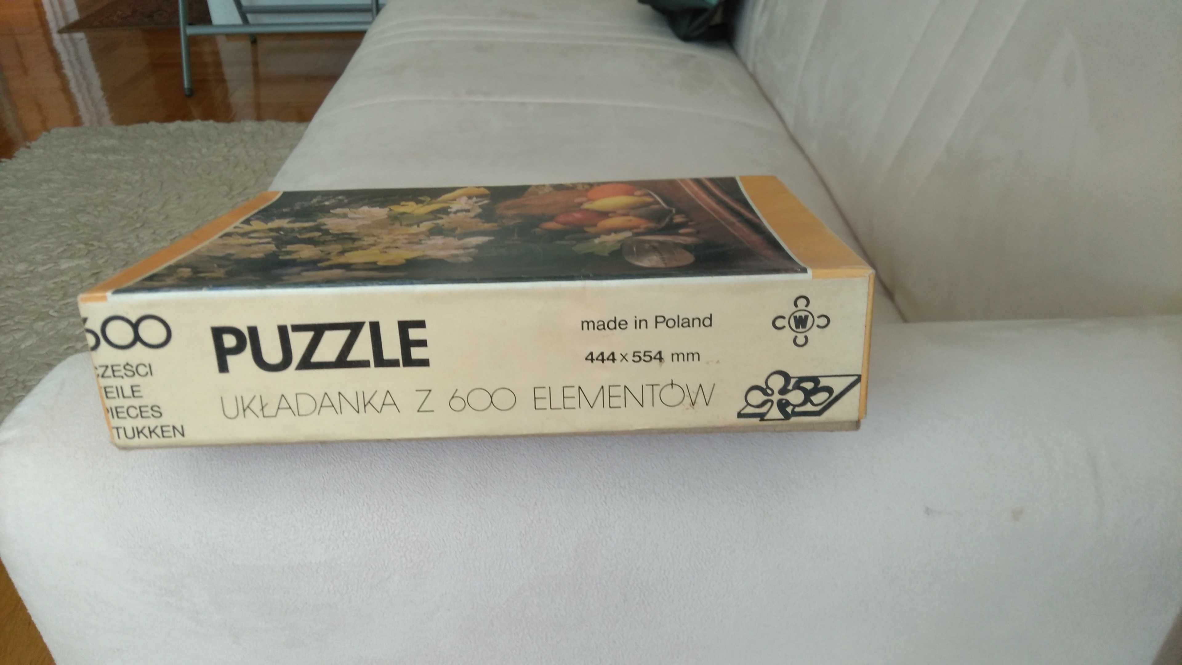 Puzzle 600 elementów